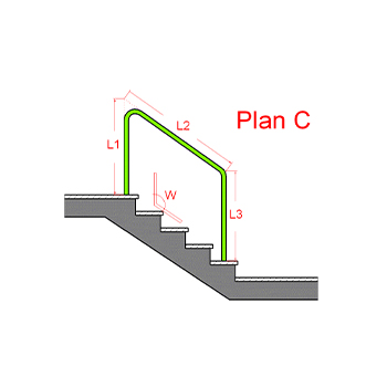 Maßblatt 3 – Rechteckform (mit Vermaßung)